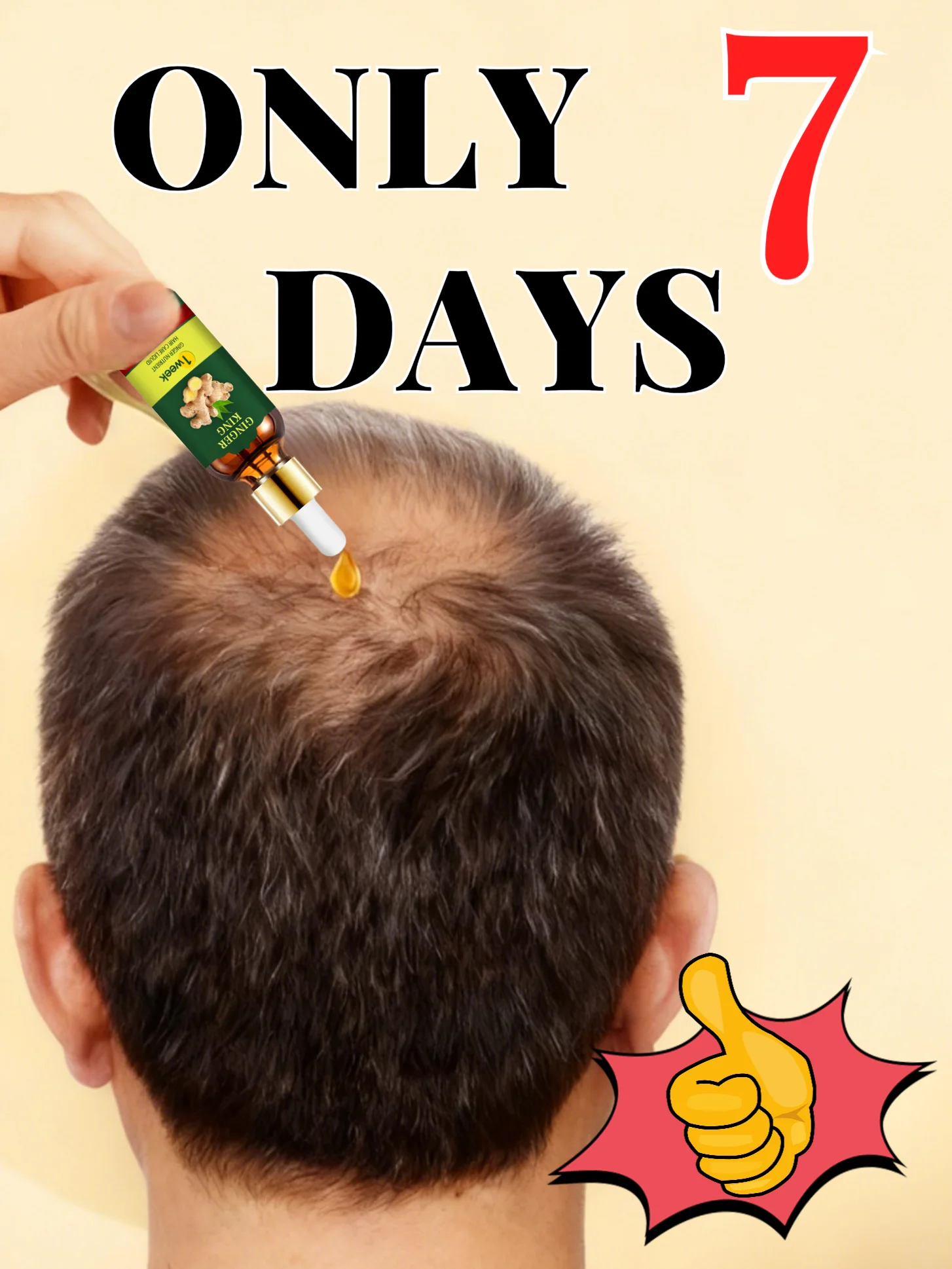 

100% revive hair, strong penetration, activate hair roots, more hair, say goodbye to baldness, thick hair