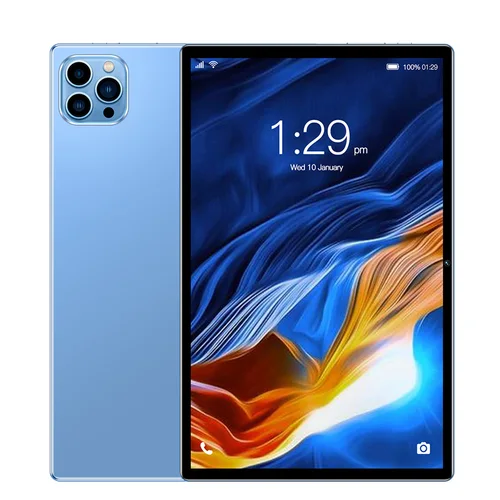 BDF Android 10,1 pulgadas Tablet Pc Google Play Octa Core cámaras duales Dual SIM 3G llamadas telefónicas tabletas Bluetooth Wifi 4GB + 64GB ROM