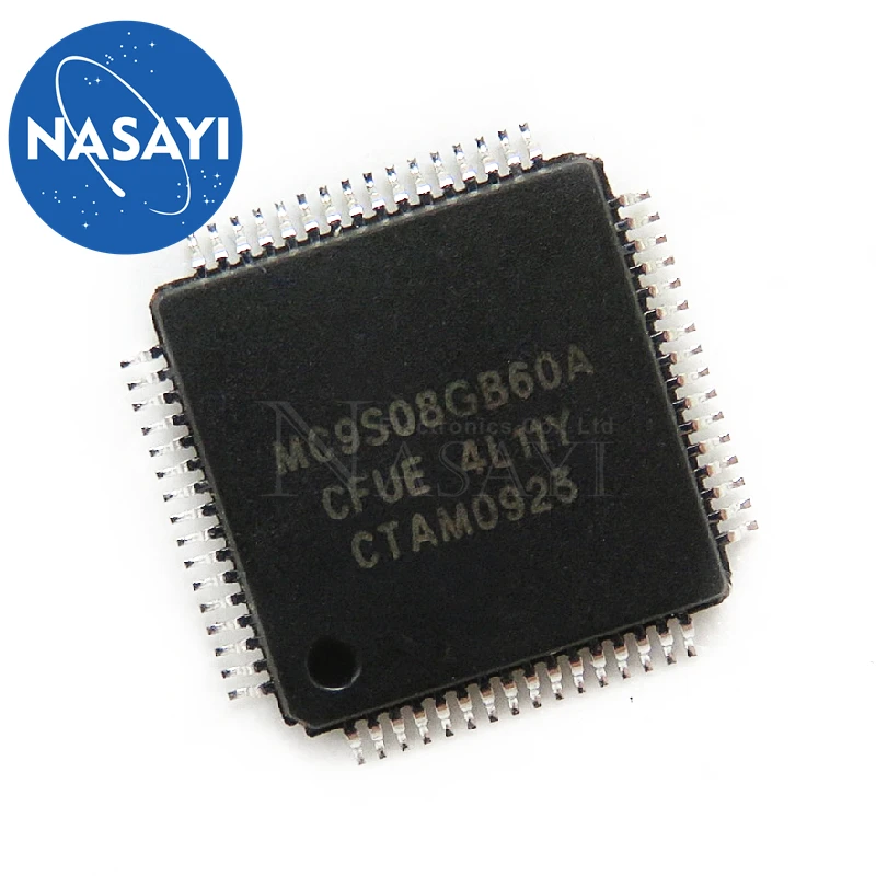 

NASAYI 1pcs/lot MC9S08GB60ACFUE MC9S08GB60CFUE MC9S08GB60A QFP-64 In Stock