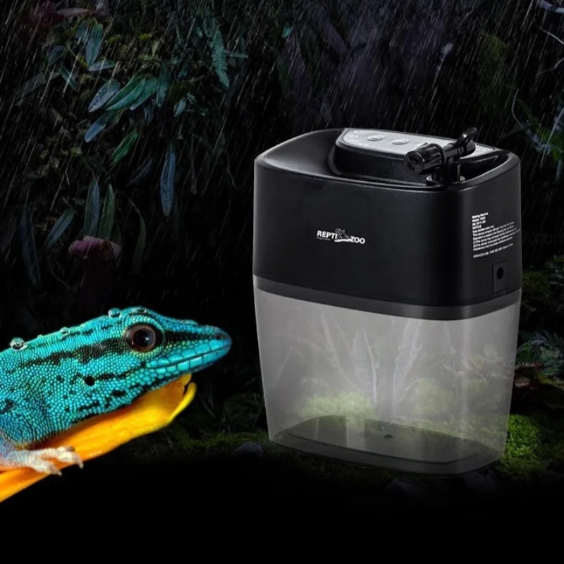 Portable Reptile Humidifier Mini Timing Tree Frog Chameleon Terrarium Humidifiers Lizard Breeding Box Nebulizer Reptiles Sprayer