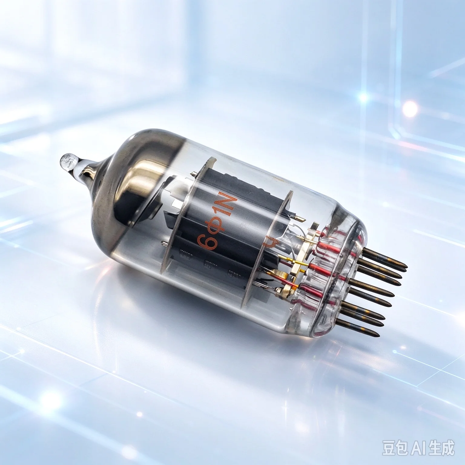 ソビエト製6zh1n真空管の在庫。6f1、ecf80の代替品。滑らかな音質。