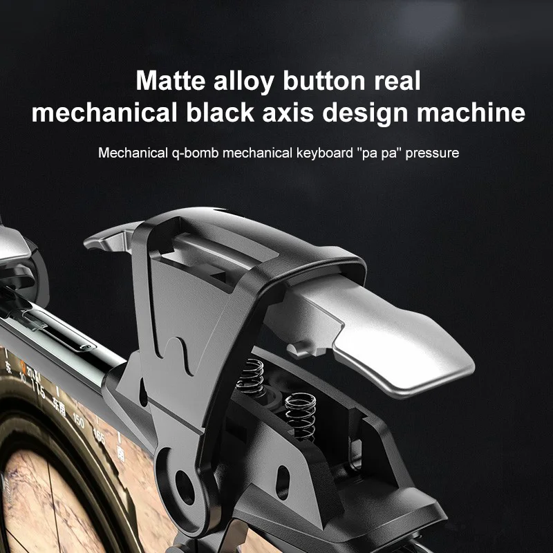 Gaming Trigger For Mobile Phone L1R1 Smart Phone Fire Button Joysticks Game Controller Handle For IPhone Android Gaming Triggers