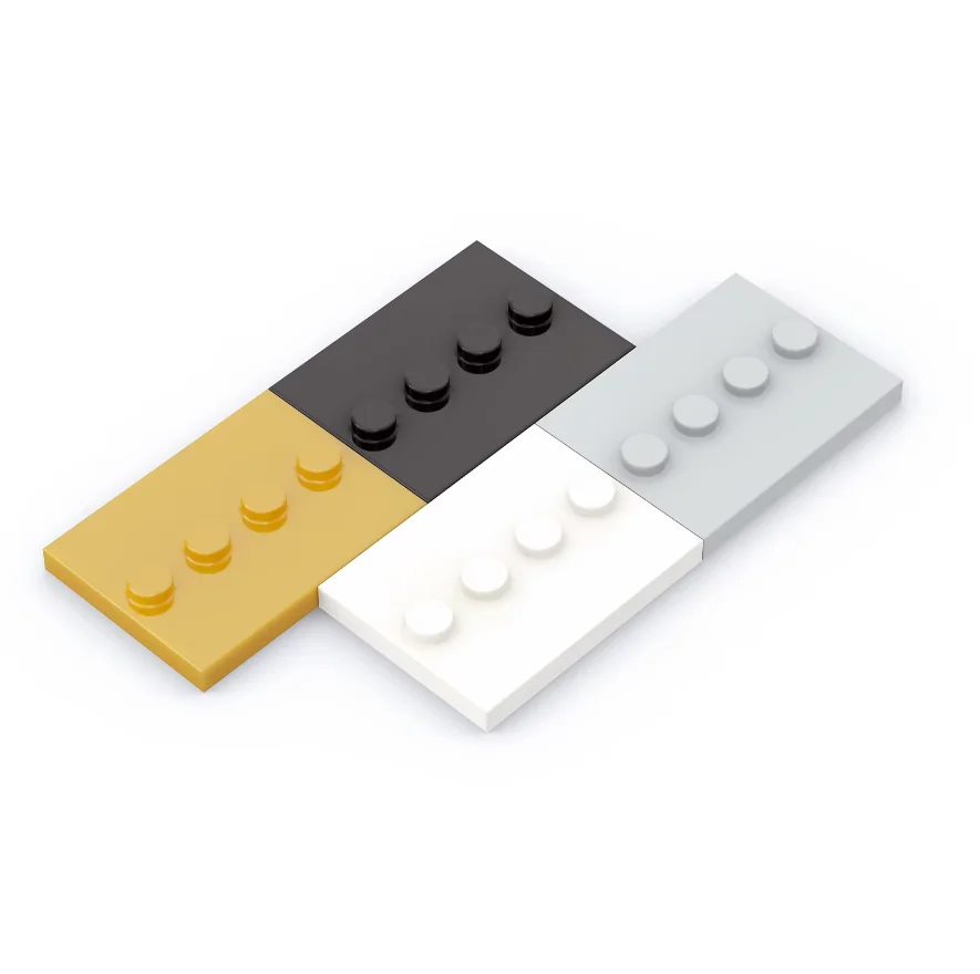 20 peças moc 88646 17836 3x4 placa base humana blocos de construção diy empilhamento tijolos brinquedos educativos para crianças