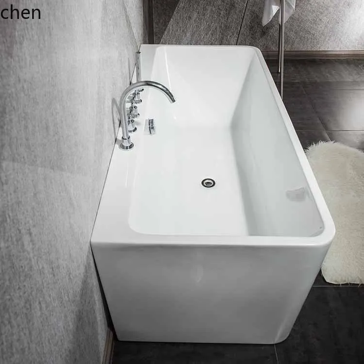 HXL Seamless Spa Surfing Bathtub in Modern Minimalist Style