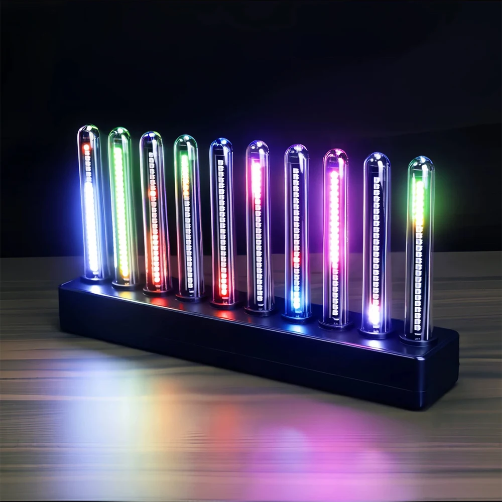 

LED Spectrum Lamp Pick up Sound Simulation Glow Spectrum Atmosphere Lamp Sound Control Music Spectrum