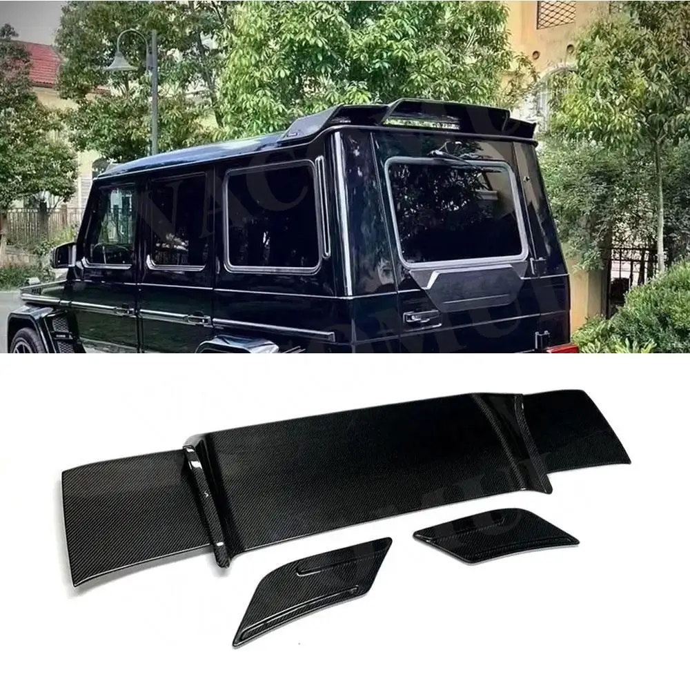 

VACOMUL G Class Carbon Fiber Rear Roof Spoiler Wing Lid for Mercedes-Benz G CLASS W463 G500 G550 G63 AMG Rear Wing Spoiler