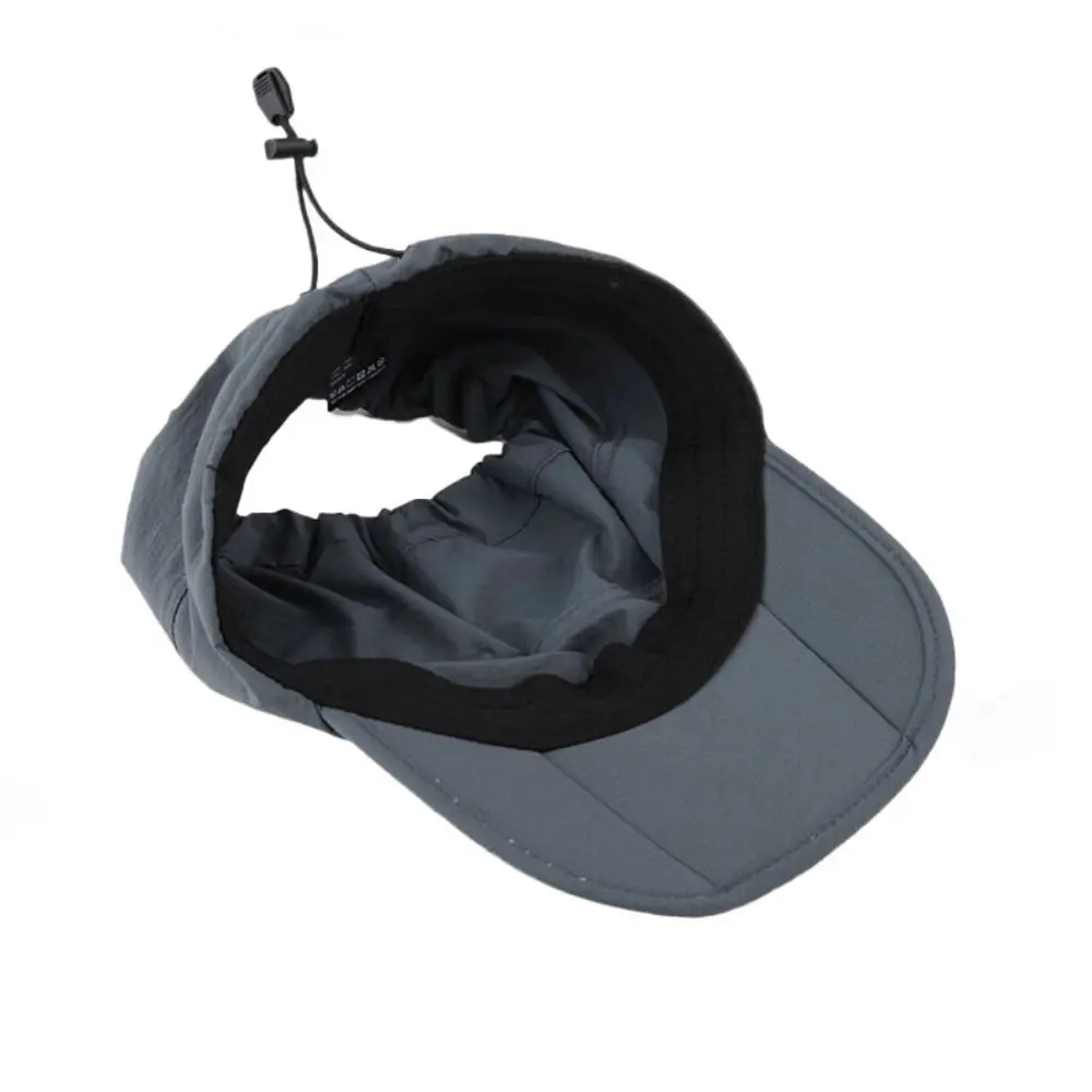 

Полиэстеровая солнцезащитная кепка без верха, регулируемая, с защитой от УФ-излучения, быстросохнущая, водонепроницаемая, однотонная, спортивная мужская кепка