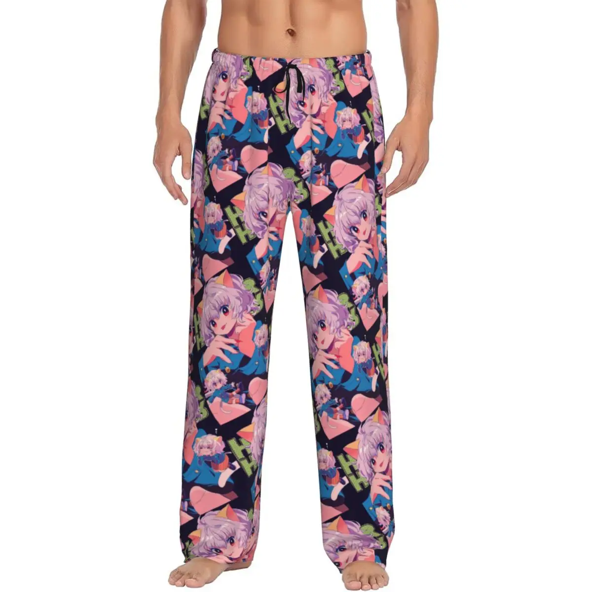 

Custom HXH Anime Pajama Pants Men's Sleepwear Lounge Sleep Bottoms Stretch with Pockets