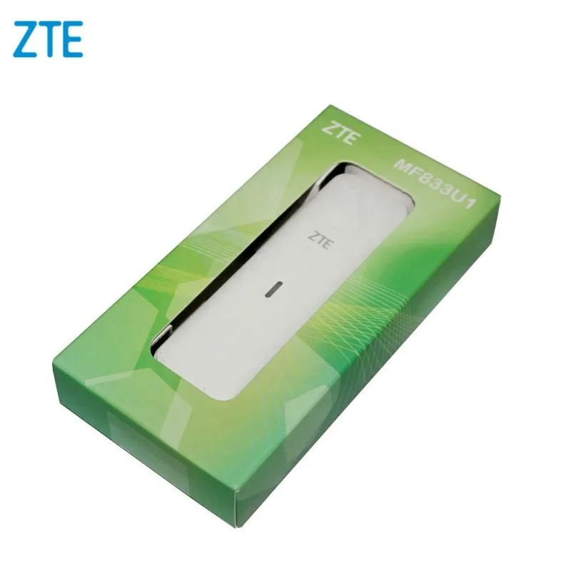 Original CAT4 MF833U1 4G LTE de 150Mbps ZTE USB Stick Suporte LTE FDD B1 B2 B3 B5 B7 B8 B20 B28 B38 B39 B40 B41