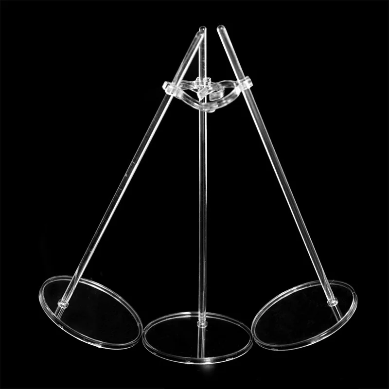 5/10pcs Transparent Doll Stand Display Holder Plastic Waist Foot Support Rack Bracket DIY Prop Model Dollhouse Accessories