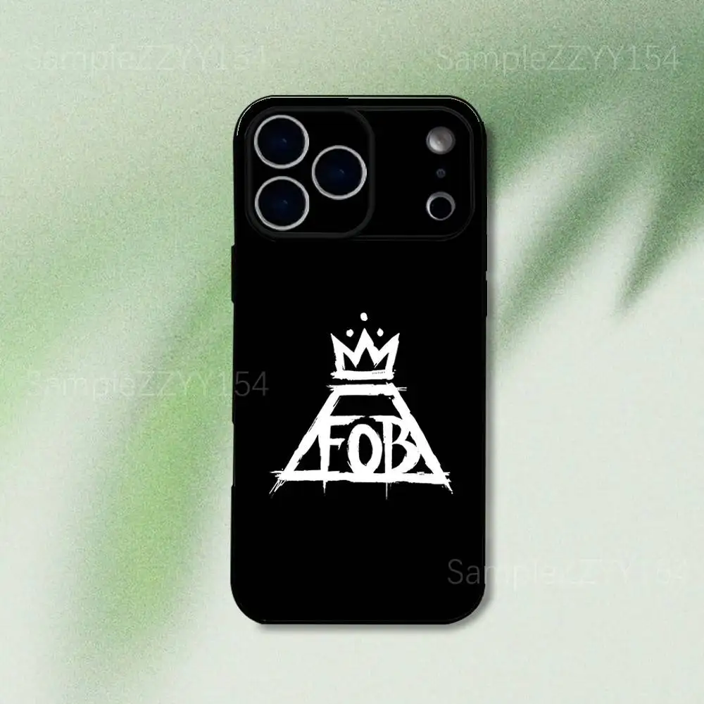 حافظة هاتف Fall Out Boy American Beauty لهاتف iPhone 17,16,15,14,13,12,Pro,Max,Plus,E,SE4,Air,Mini Black Soft Funda