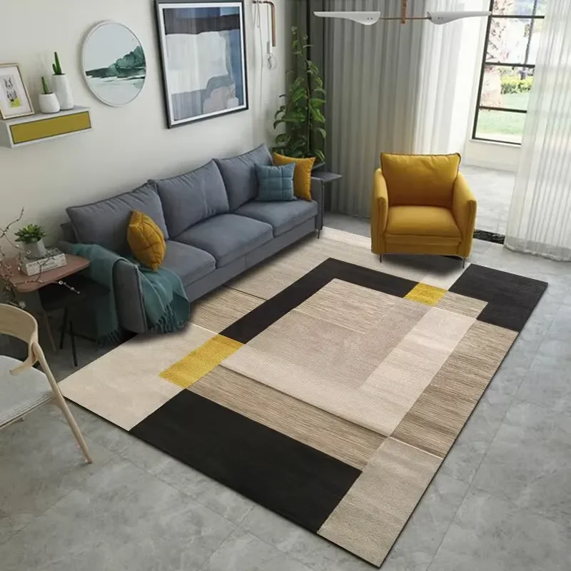 Custom Designer Large Wool Carpets Rugs for Living Room Bedroom Hand Tufted Factory Braided Abstract Custom Braided Abstract