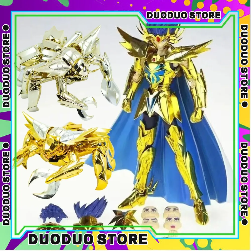 세인트 세이야 미스터리 클로스 EX 암사자 데스마스크 토템/오브젝트 금색 황도십이궁 기사 금속 액션 피규어 컬렉션 장난감