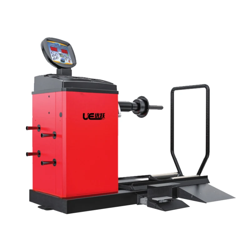 UE-CB68 NEW touch screen truck wheel balancer car crankshaft dynamic tyre balancing machine for sale price car tire balancer