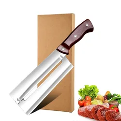Kitchen knife, Stainless Steel Pineapple Knife,Sugar Cane Peeler Knife Household Scraper TB9195