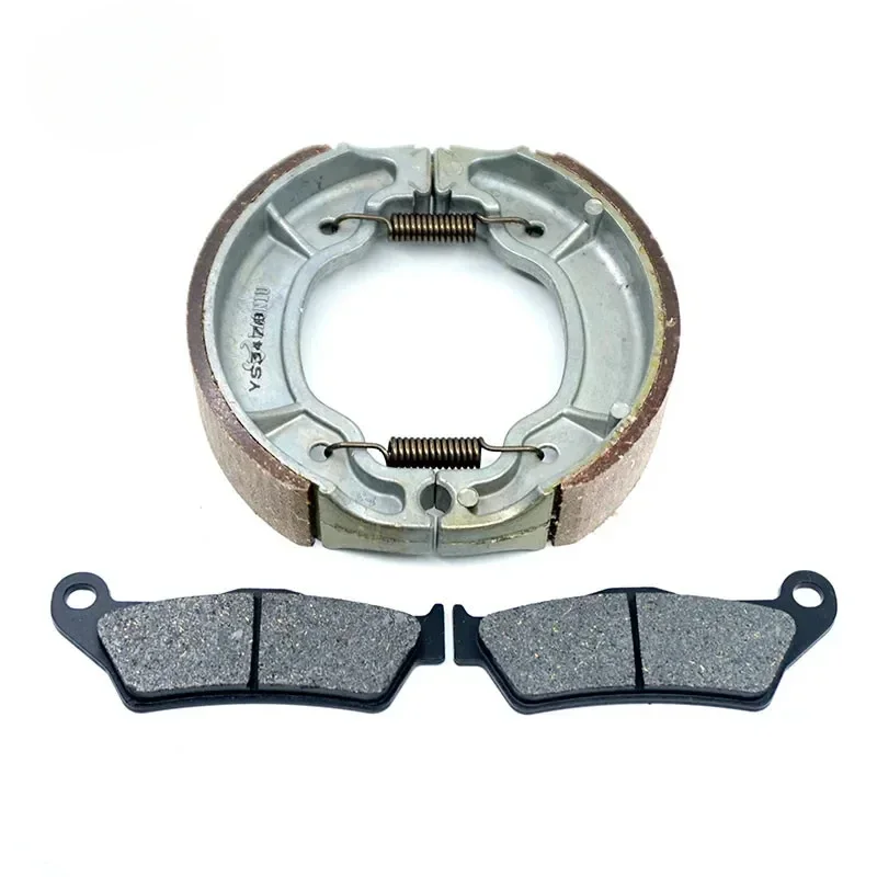 

For Yamaha Scooter Majesty 125 YP125 1998 1999 2000 Front Rear Brake Pads Shoe Set Kit