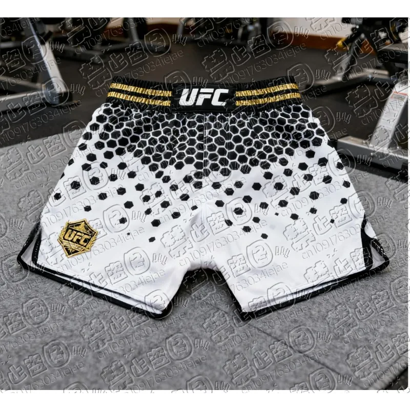 2026 جديد UFC الملاكمة القتال السراويل الرجال النساء تنفس التجفيف السريع المتضخم التدريب السراويل الشارع موضة كول الرياضة السراويل #1