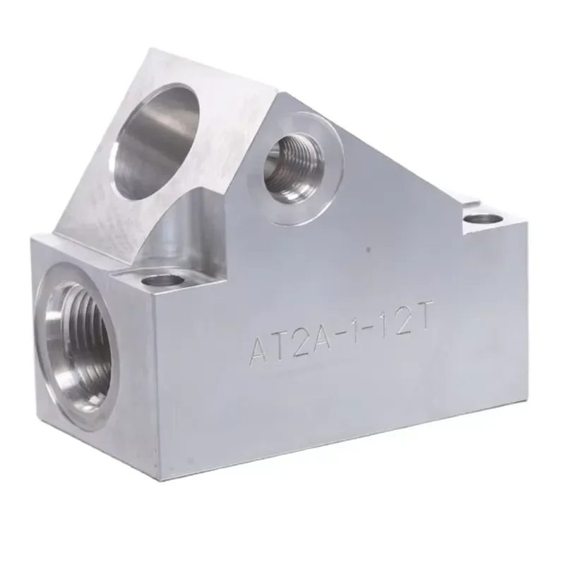 New hydraulic valve block A12A-1-12T aluminum alloy cartridge structure accessories, quality assurance 1 year