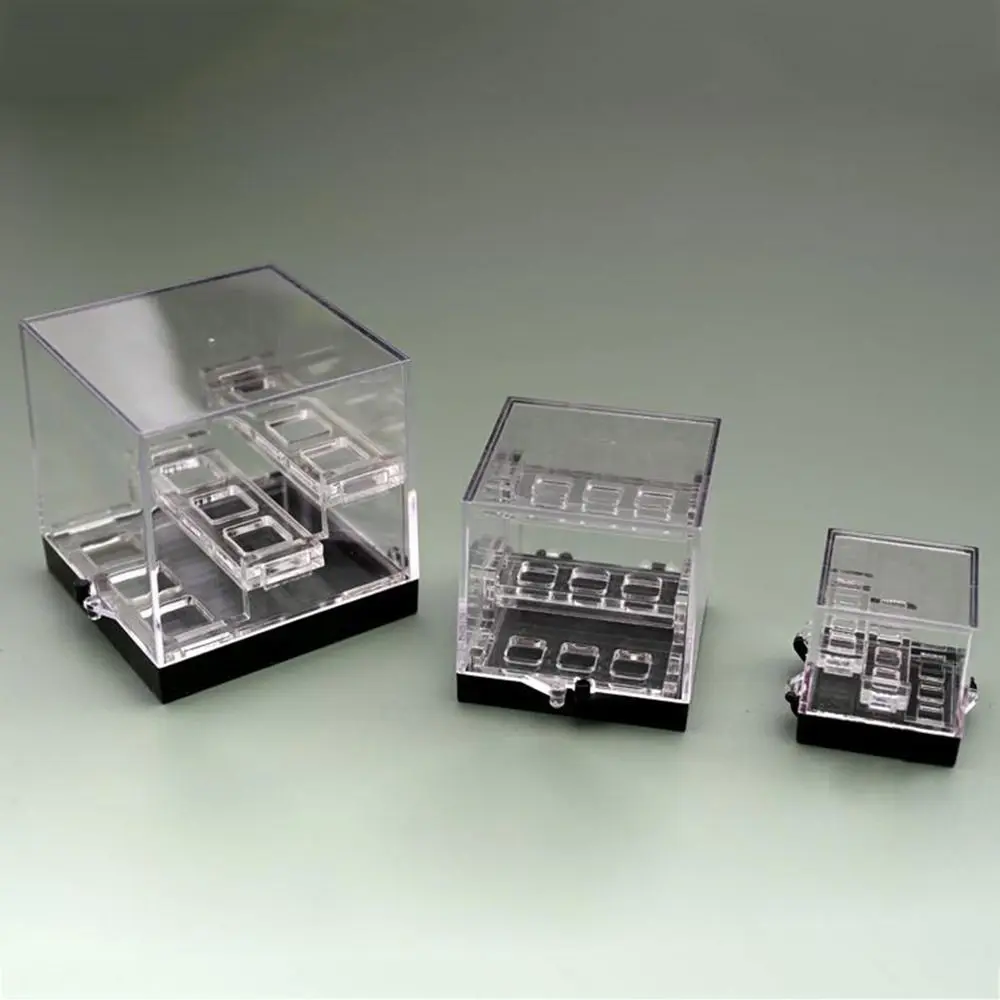 

Модный трехслойный хрустальный витрина, многофункциональная акриловая витрина, прозрачная коробка для хранения, органайзеры для коллекции
