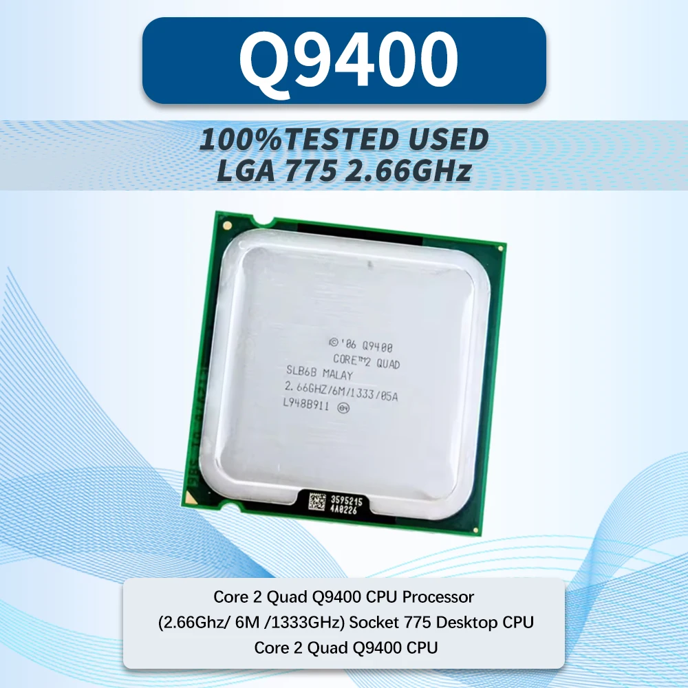 Core 2 quad q9400-AliExpress