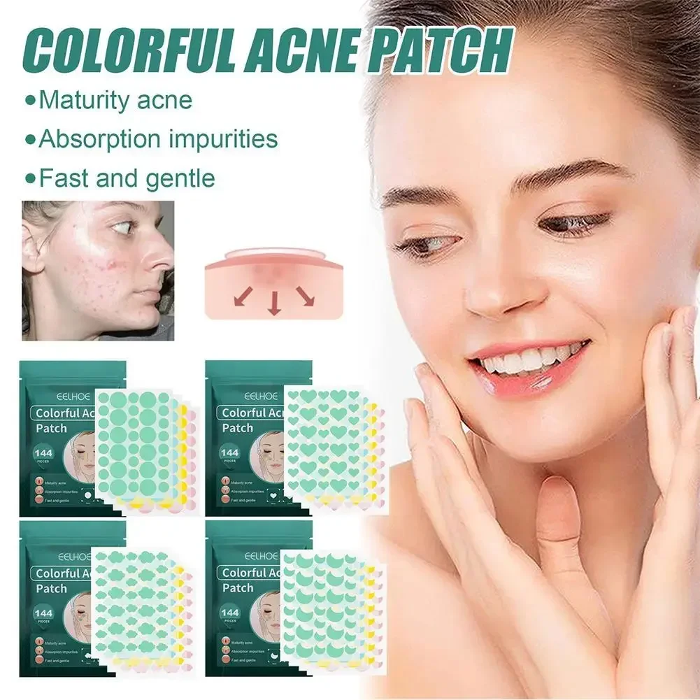 

112Patches Acnes Pimple Patches for Zits and Blemishes,Spots Treatments Stickers for Face and Skin