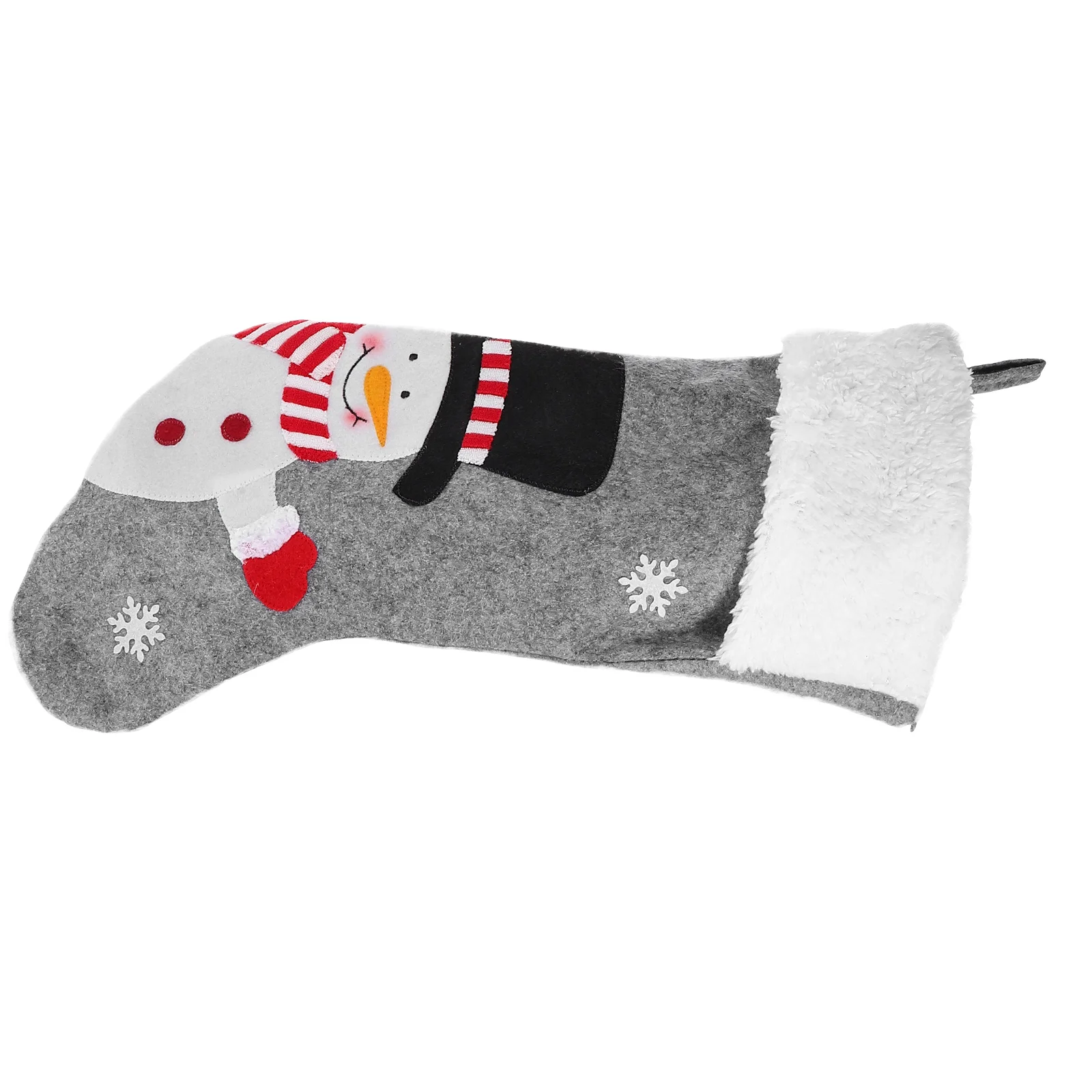 

Christmas Socks Decoration Snowman Winter Decorations Indoor Felt Stocking Gift Bag