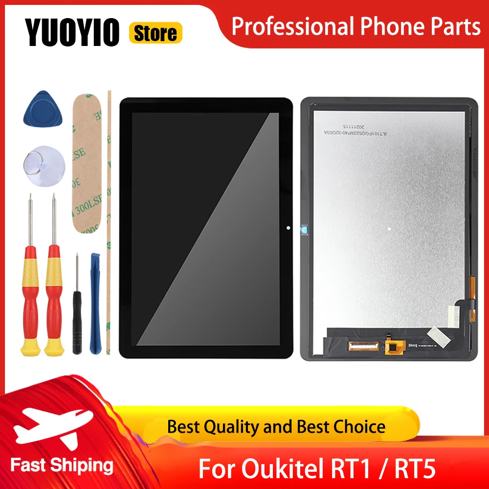Оригинальный дигитайзер сенсорного экрана 10,1 дюйма для OUKITEL RT1 Oukitel RT5, ЖК-дисплей в сборе, сменный дисплей, ЖК-дисплей с инструментами Оригинальный дигитайзер сенсорного экрана 10,1 дюйма для OUKITEL RT1 Oukitel RT5, ЖК-дисплей в сборе, сменный дисплей, ЖК-дисплей с инструментами