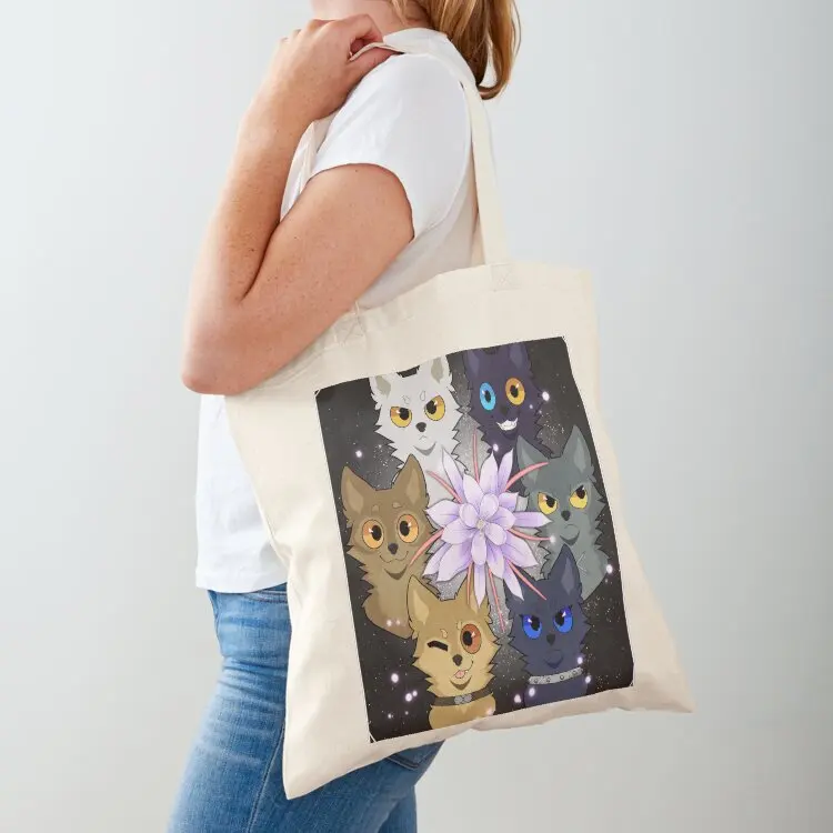 

Wolfs Rain Pups Tote Bag Women's beach bags the tote bag custom canvas bag free delivery bags
