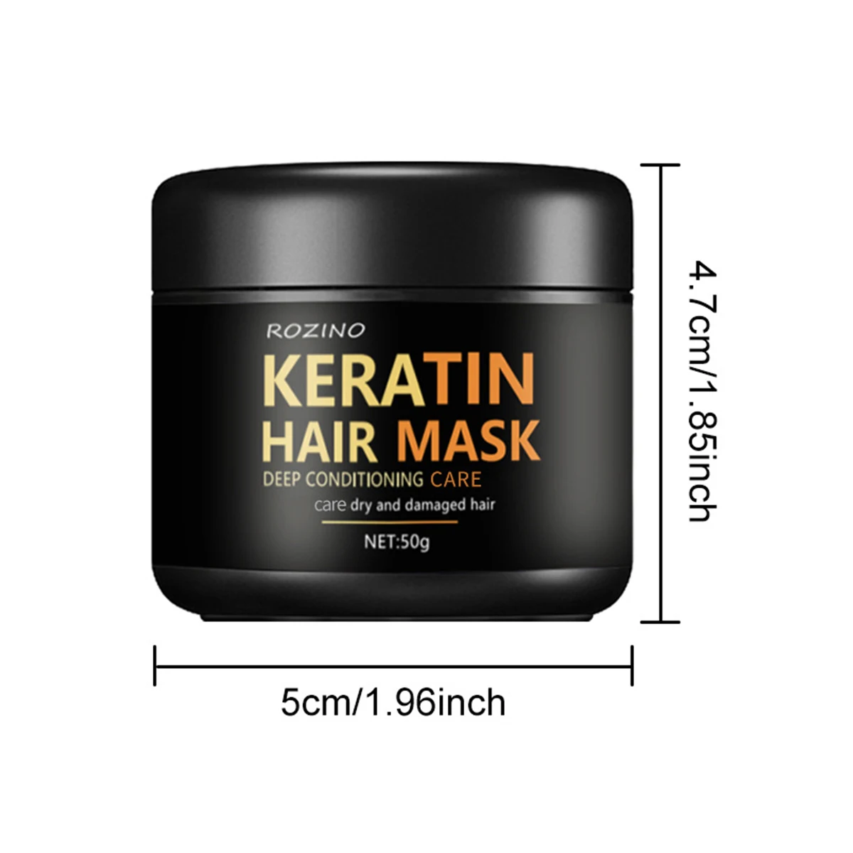 

2Pcs Repair Hair Mask Damage Leave-In Molecular Restore Soft hair Deep Repair Keratin & Scalp Treatment Hair Care Condition 50G