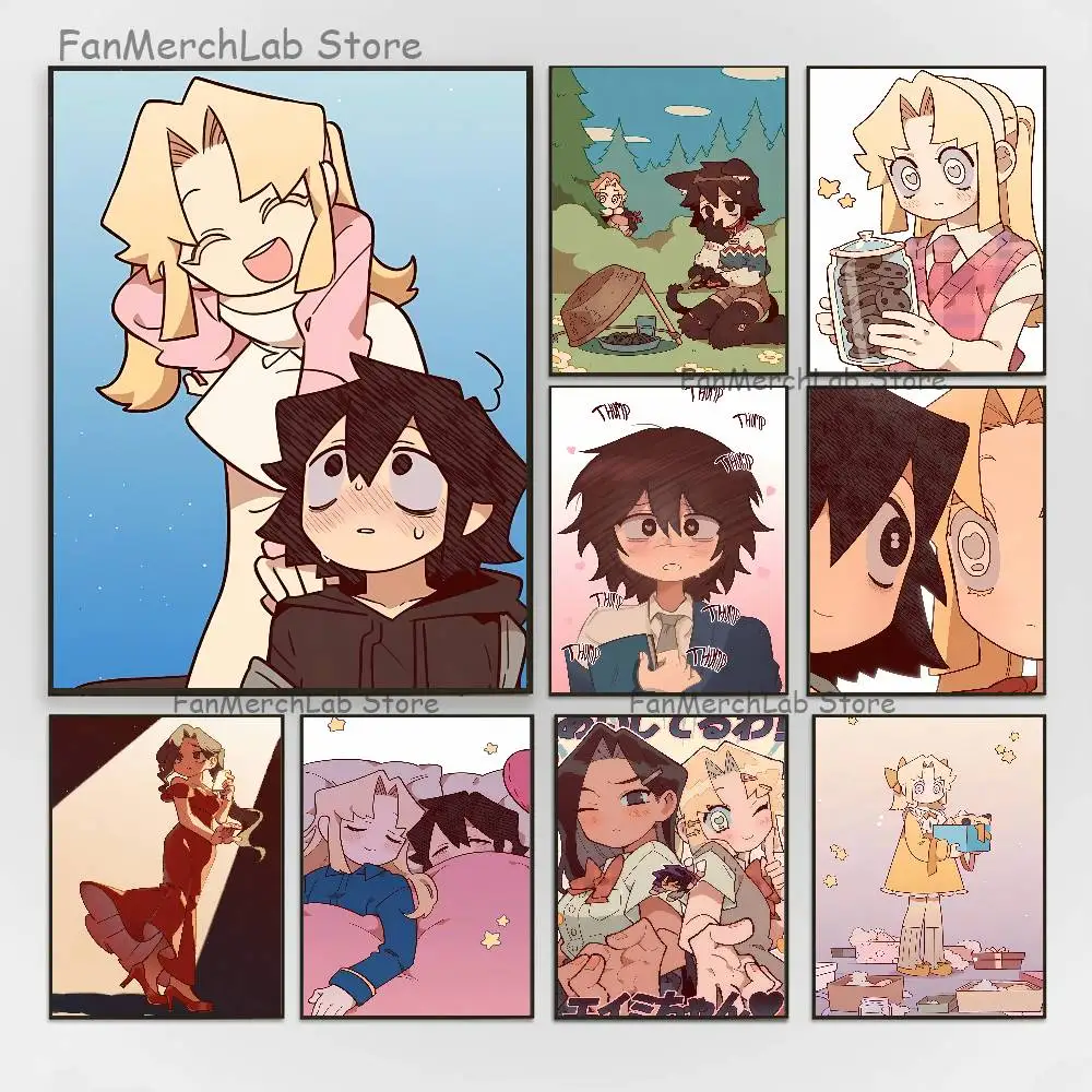 

M-Manhwa I Love A-Amy Poster Prints Wall Art Picture Painting Gift Living Room Restaurant Bar Large Dec Sticker