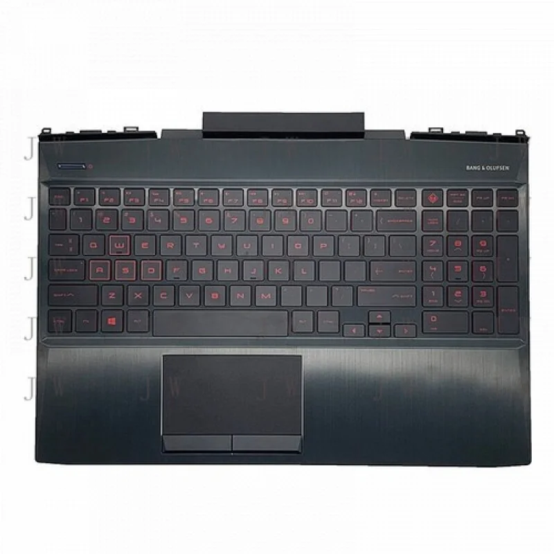 

DDZ For HP Omen 15-DC 15-dc1055TX TPN-Q211 Palmrest RGB/Red Backlight Keyboard Cover