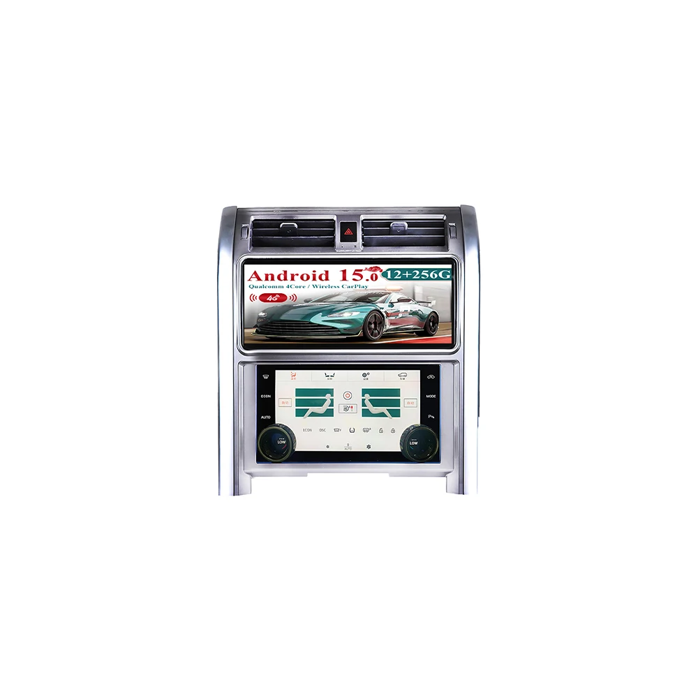 12.3+10 inch For Land Rover Discovery 3 2004-2009 Car auto carplay Android 15.0 Radio Multimedia Player GPS navigation Head Unit