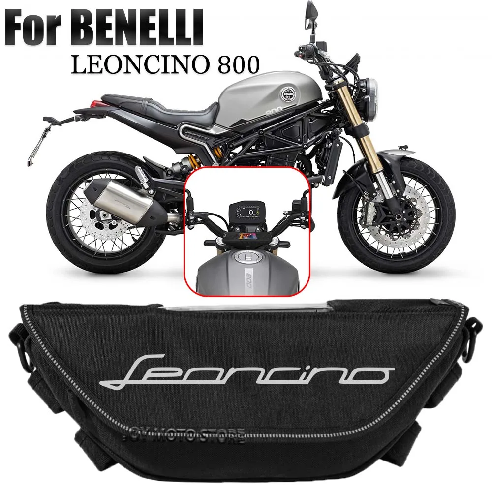 For Benelli Leoncino leoncino800 500 Motorcycle accessories tools bag Waterproof And Dustproof Convenient travel handlebar bag