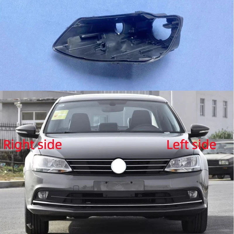

База фары для Volkswagen VW Jetta 2012 13 2014 2015 26 17 2018 Дом фар автомобиля Задняя база Передняя авто фара Задний дом