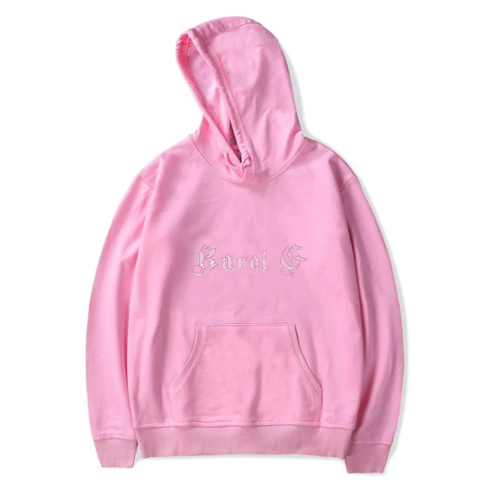 Karol g hoodies men's women streetwear hip hop y2k loose ed hoodies fashion oversized sweater karol g same paragraph clothes