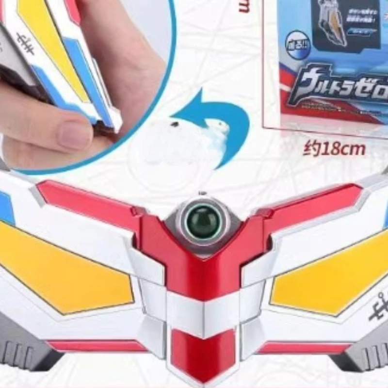 

Игрушка-трансформер Bandai Voice Sairo Ultraman Mini Sairo Glasses для детей, коллекционная, для фанатов, специальная серия для парков развлечений