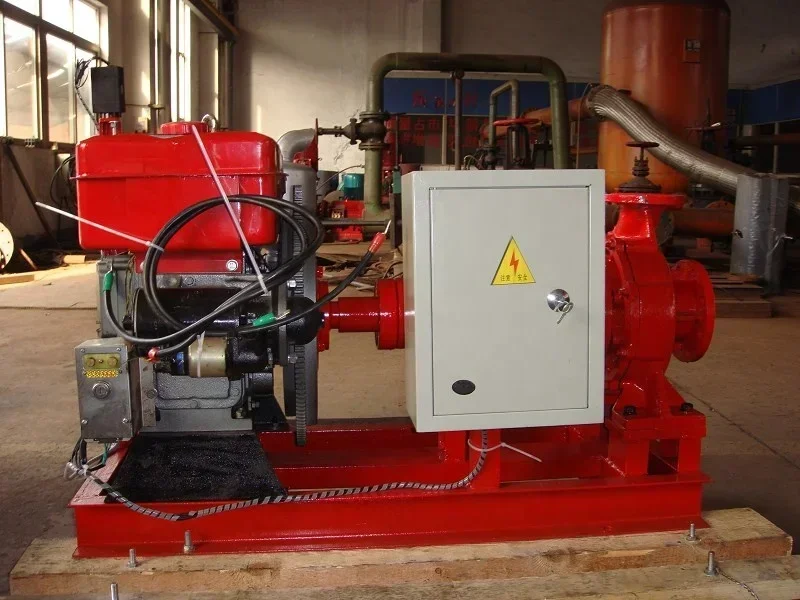 DJ消火システム（電動ジョッキーポンプと制御盤付き）500/750/1000 US GPM