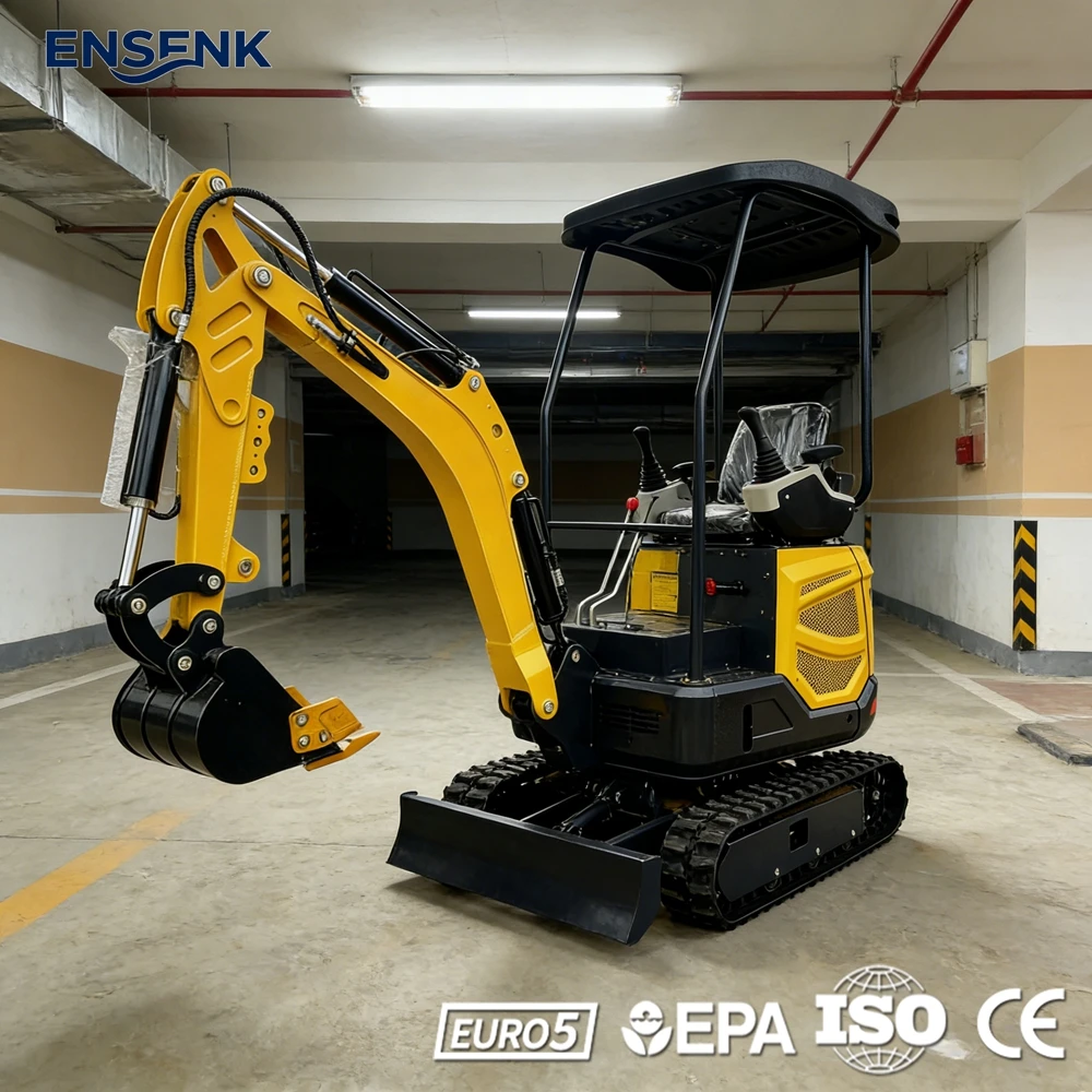 

Mini Excavator 1.2Ton Diesel Engine Construction 1.5Ton Tools 2.5Ton Kubota Engine Europe CE Factory Direct Sale