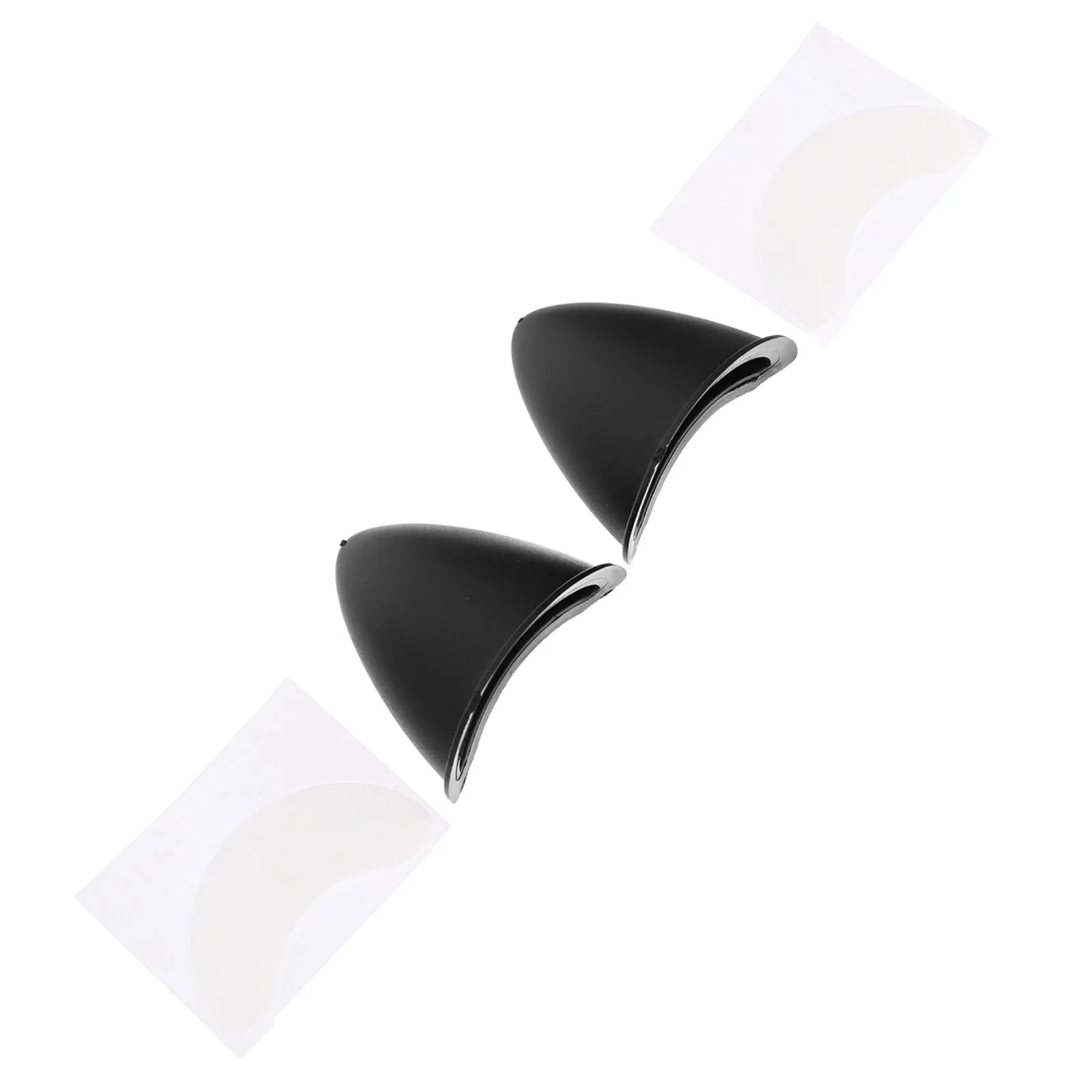 2Pcs Adorable Cat Ear Decorations for Helmets Motorcycle Accessory Tpu Material Decal Motorbike Cat Ears
