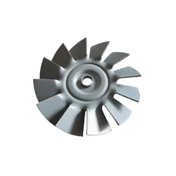 1200-1500W Indutrial Vacuum Cleaner Parts motor fan blade central 6mm diameter 63mm