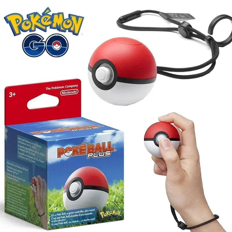 Pokemon Poke Ball Hobbies Action Figures Fantasy Switch Controller PLUS Vibration with Sound Birthday Christmas Children Gifts