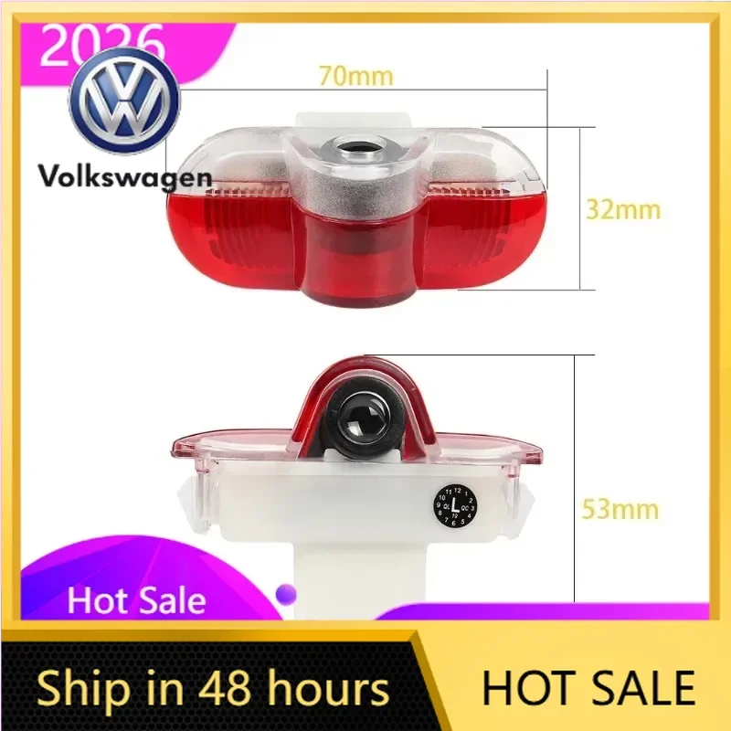 

VW GTI GOLF Valve Stems Caps 2026 Hot Volkswagen VW Hub Caps LED Car Door Interior Decoration Light Bulbs Accessories For VW Cad