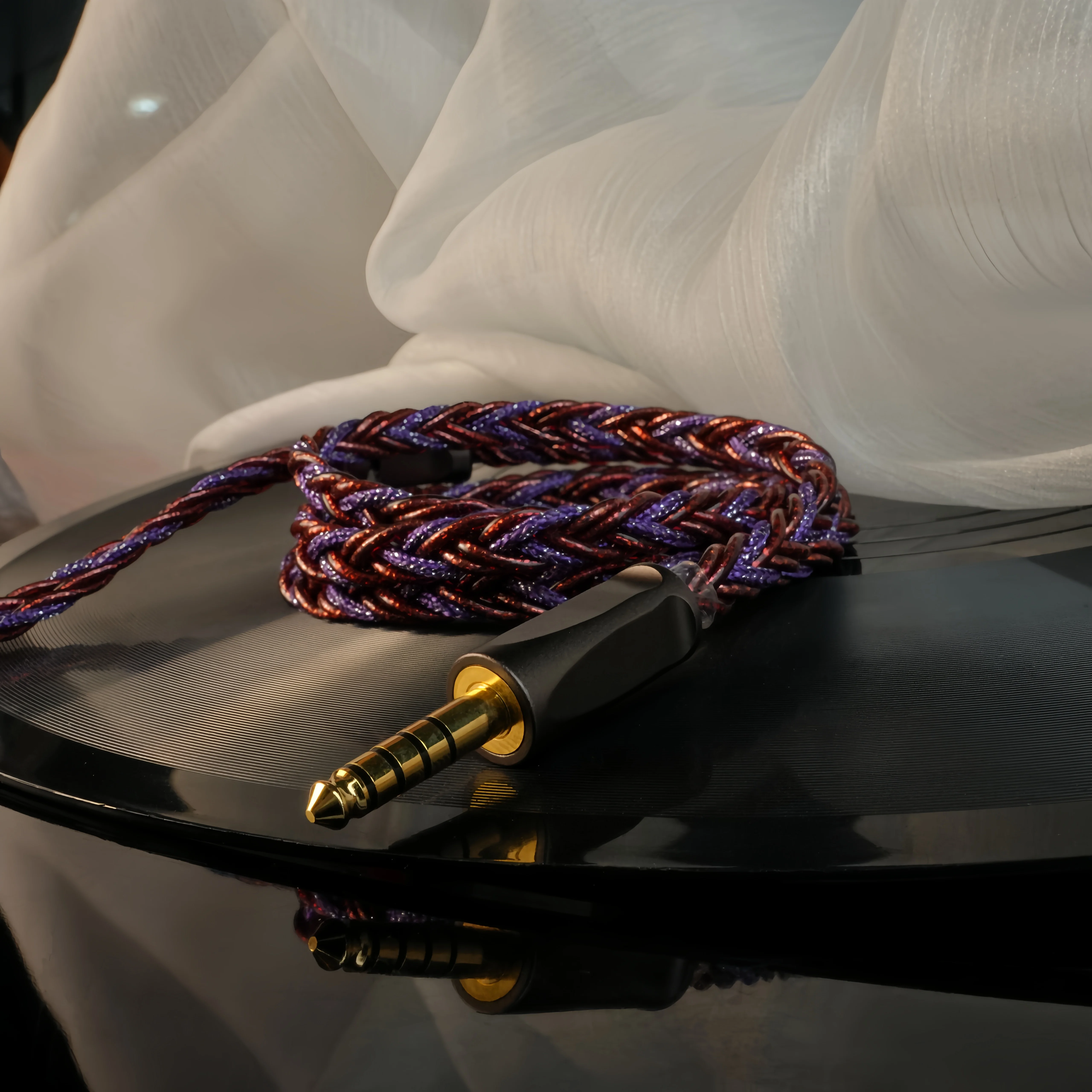 ZiSin-313 6-Core HIFI Earphone Upgrade Cable With 3.5/2.5/4.4mm MMCX/ 0.78 2Pin/Recessed-0.78 2pin For DB3 Moondrop TANCHJIM