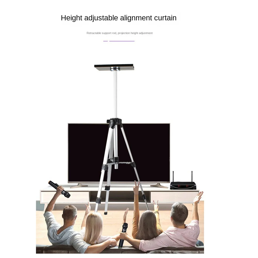 A93P Projector Bracket Portable Tripod Adjustable Multifunctional Stable Household Telescopic Mini Projection Tray