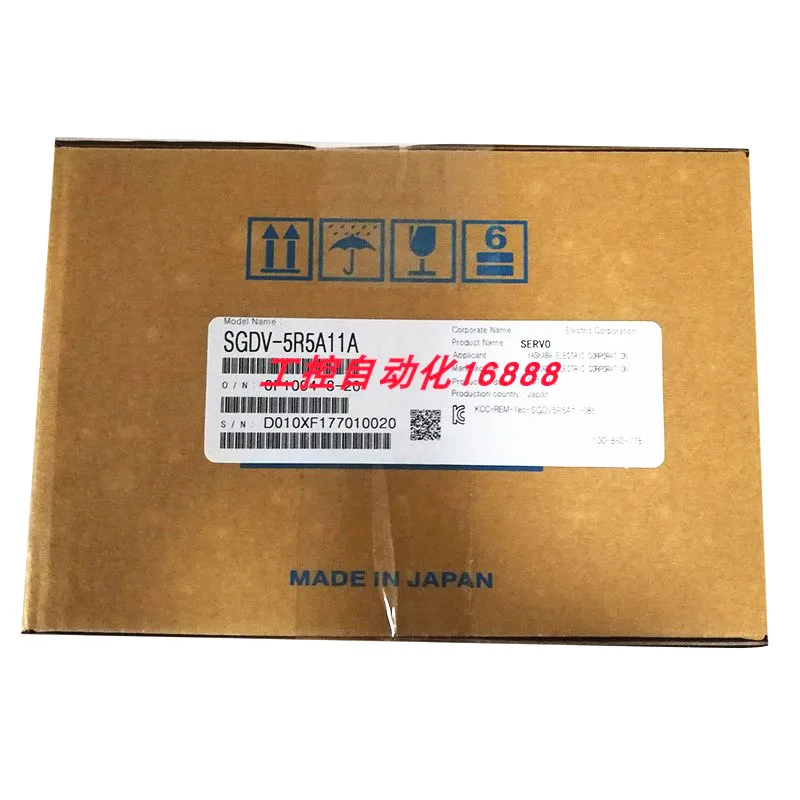 

New original SGDV-5R5A11A / SGDV-5R5A11A002000