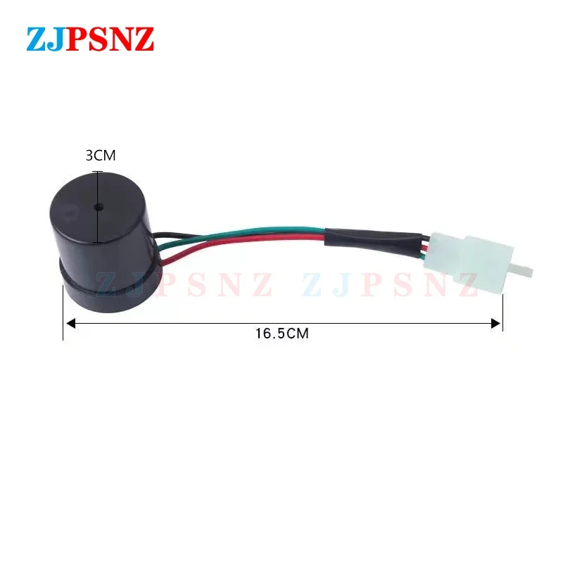 Flasher Relay Turn Signal 12V 48V-64V 2/3Pin Buzzer Beep Flasher Relay Blinker Indicator LED Flashers Turn Light Signal Flasher