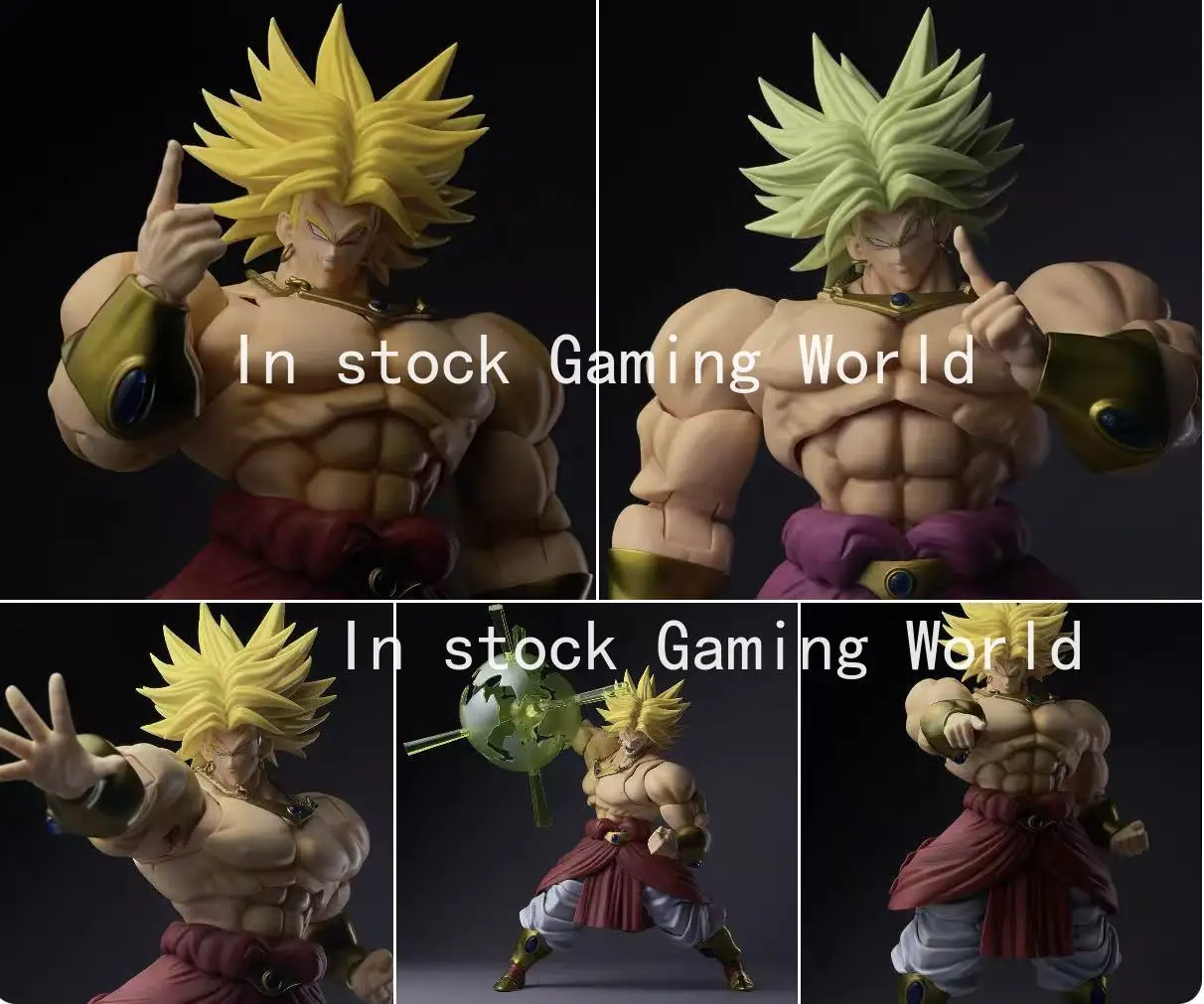 

New ZT Studio Broly Action Figure Dragon Ball Z ZT01 ZT02 ZT03 MP SHF Broly Anime Figurine Super Saiyan Figure TOYS GIFTS
