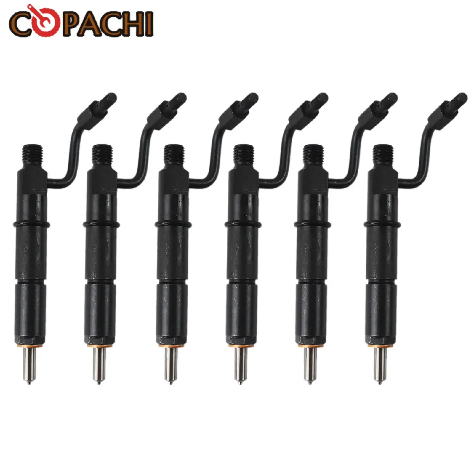 

6PCS Fuel Injectors 5I-7706 5I7706 For Cat 3064 3066 S4KT S6KT Engine 311B 312B 312BL 320L 320B Excavator