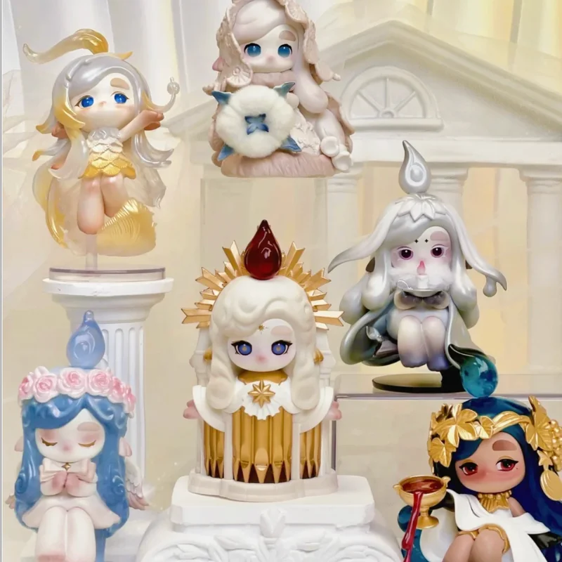 

Chaka Candle Whisper Series слепая коробка модная игрушка виниловое лицо Коллекционный декор для рабочего стола Kawaii кукла модель детские подарки на день рождения