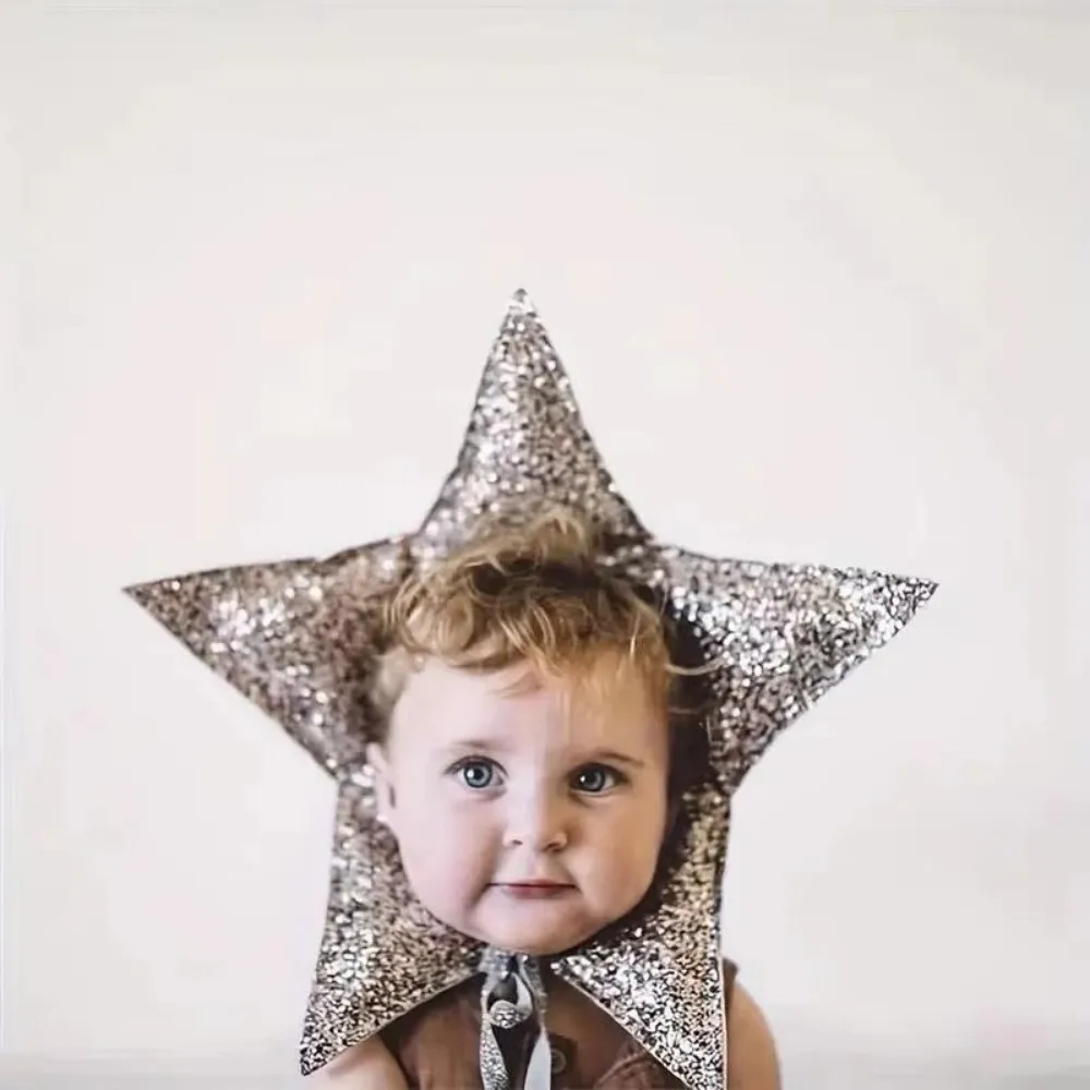 

Cute Runway Style Star Hairbands Soft Glittered Headband Props Hair Accessories Birthday